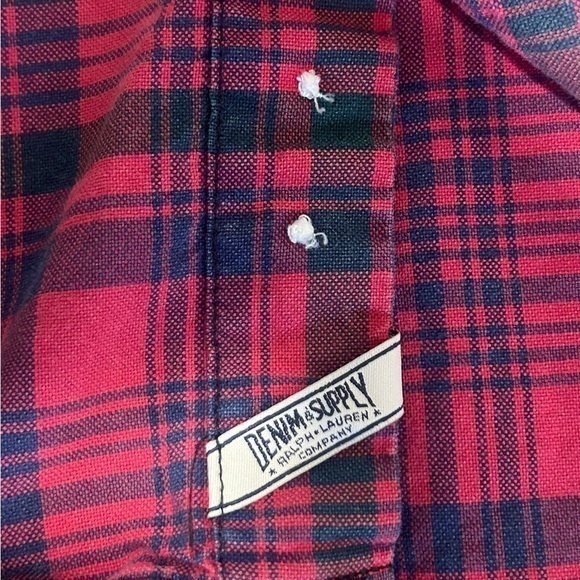Denim & Supply Ralph Lauren Men’s Size‎ Large Vintage Button Down Shirt - Picture 5 of 9